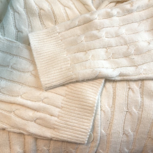 Bianca Nygard cream shawl-collar cardigan. Approximate size 18W. - Picture 4 of 5